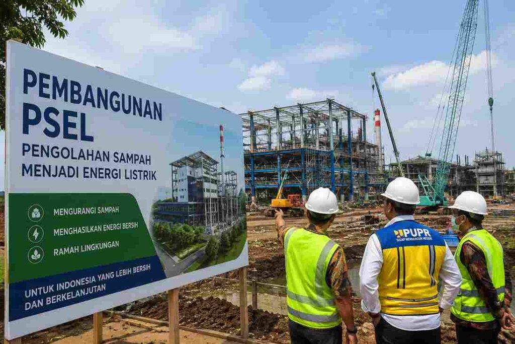 Pembangunan PSEL Indonesia untuk mengolah sampah menjadi energi listrik