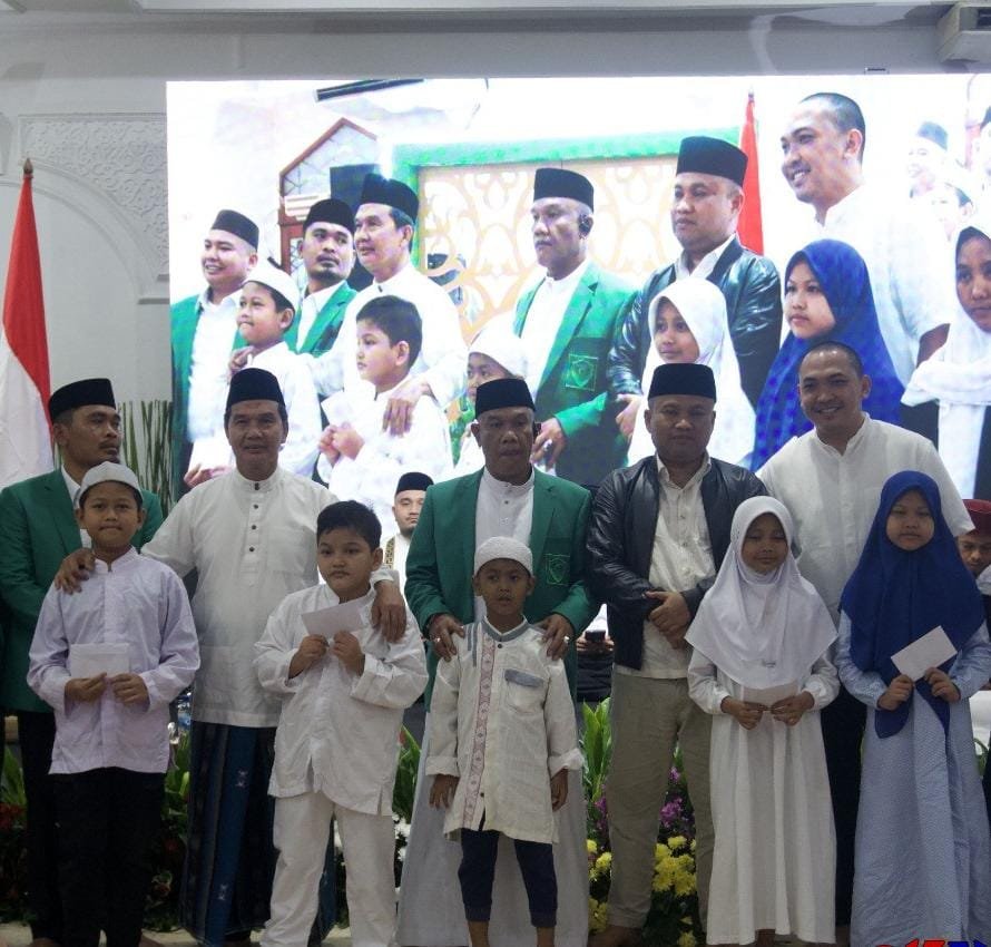GP Al Washliyah Bershalawat di Masjid Agung Sunda Kelapa Jakarta mendoakan Presiden Prabowo, Wakil Presiden Gibran, dan bangsa Indonesia.