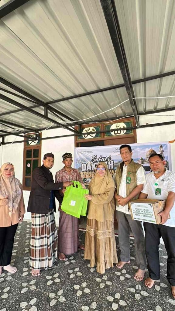 Safari Dakwah Samosir YRDI bersama pengurus masjid dan masyarakat Muslim.
